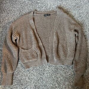 SHEIN Cropped Cardigan